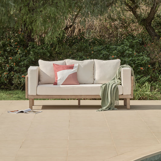 Akira 3 Seater Sofa Cushion Covers - Linen