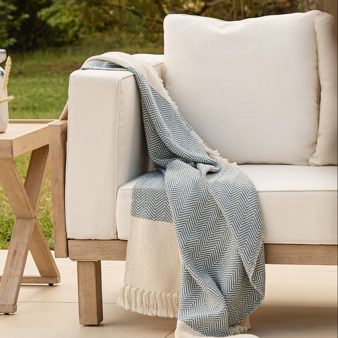 Akira 3 Seater Sofa Cushion Covers - Linen