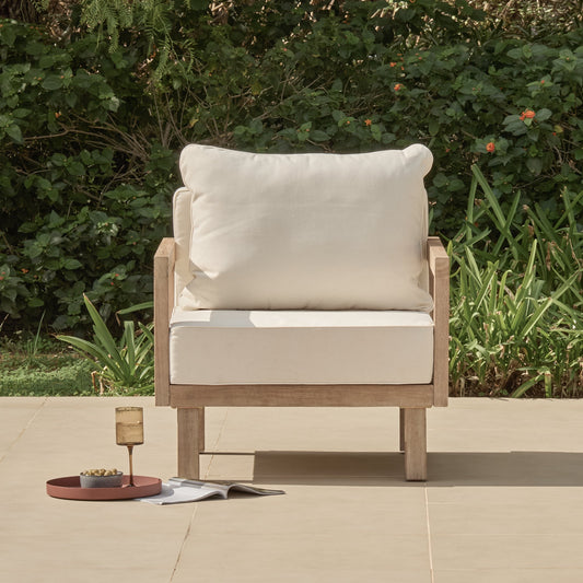 Akira Armchair Cushion Covers - Linen