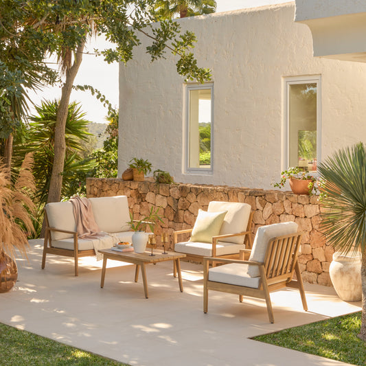 Alora Conversation Set Cushion Covers - Cream