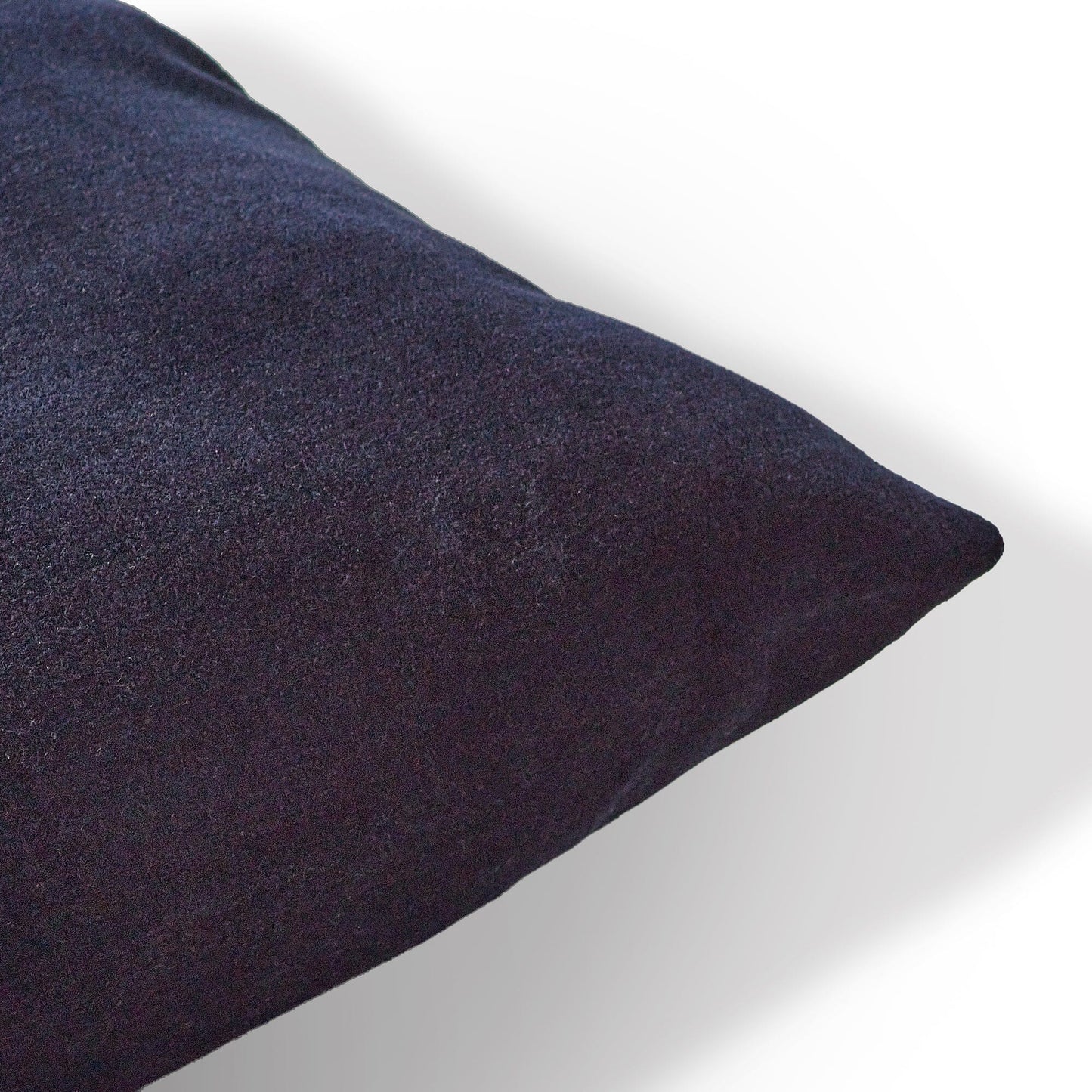 Holbeck Ink Abstract Mixed Fabric Cushion Cover - 35x55cm