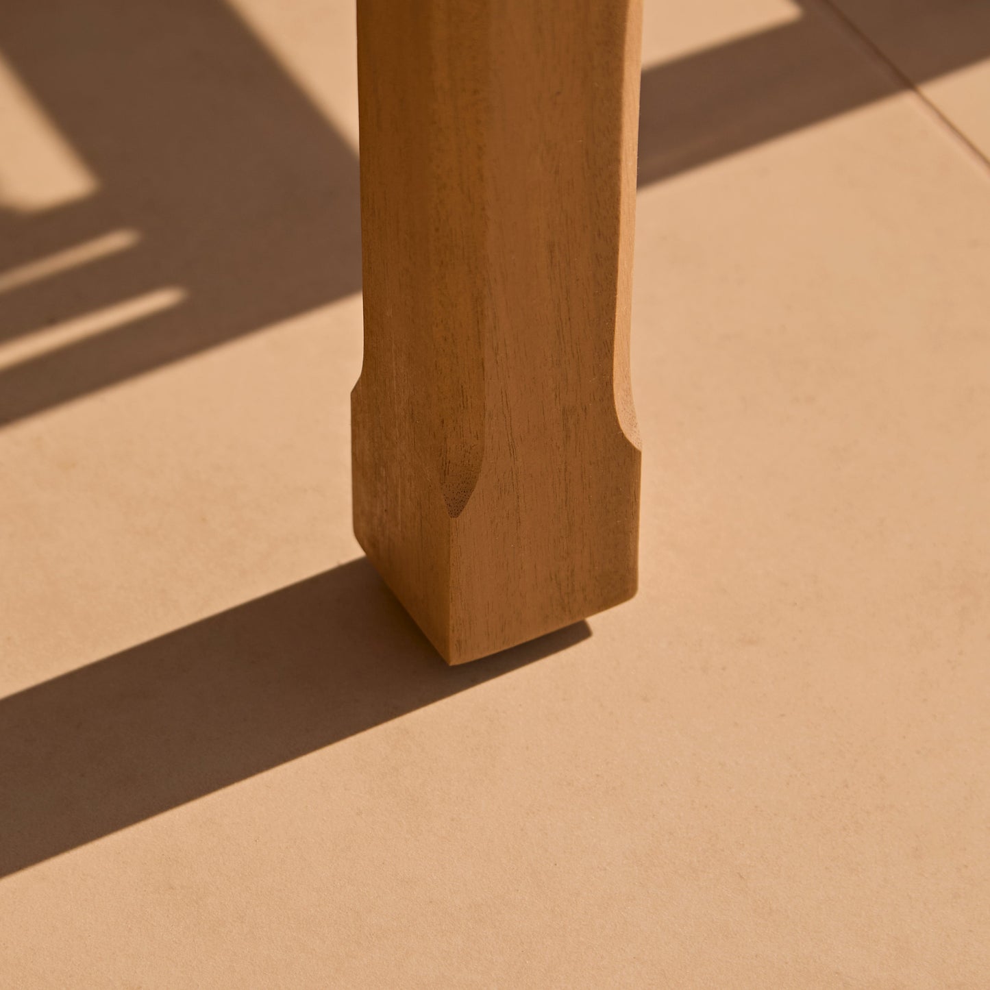 Harlyn 4 Seater Wooden Garden Dining Table - White Acacia