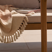 Harlyn 6 Seater Wooden Garden Dining Set with Corner Sofa & 2 Harlyn Dining Armchairs