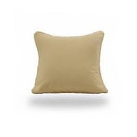 Hayes Clay Fringed Velvet Cushion Cover - 45x45cm