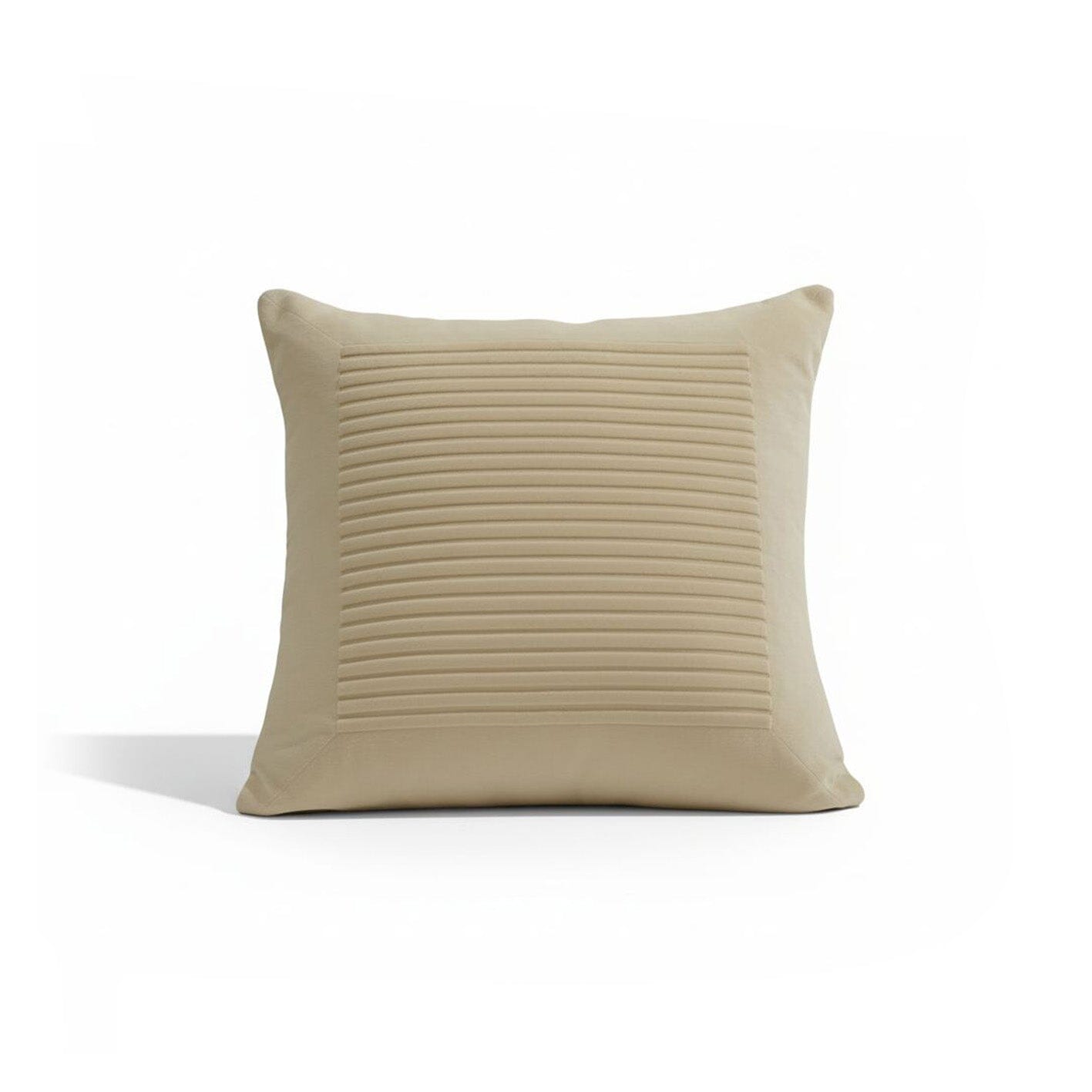 Hayes Clay Stripe Velvet Cushion Cover - 45x45cm