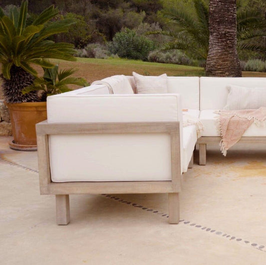 Akira Corner Sofa Cushion Covers - Linen