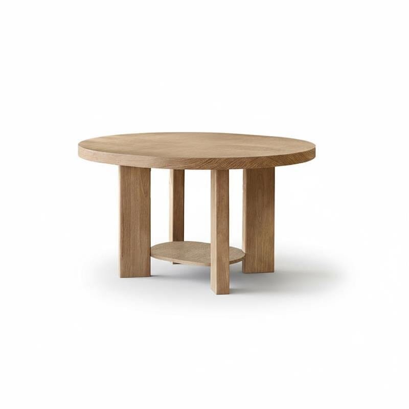 Marlon Whitewash Oak Oval Dining Table - Image 4
