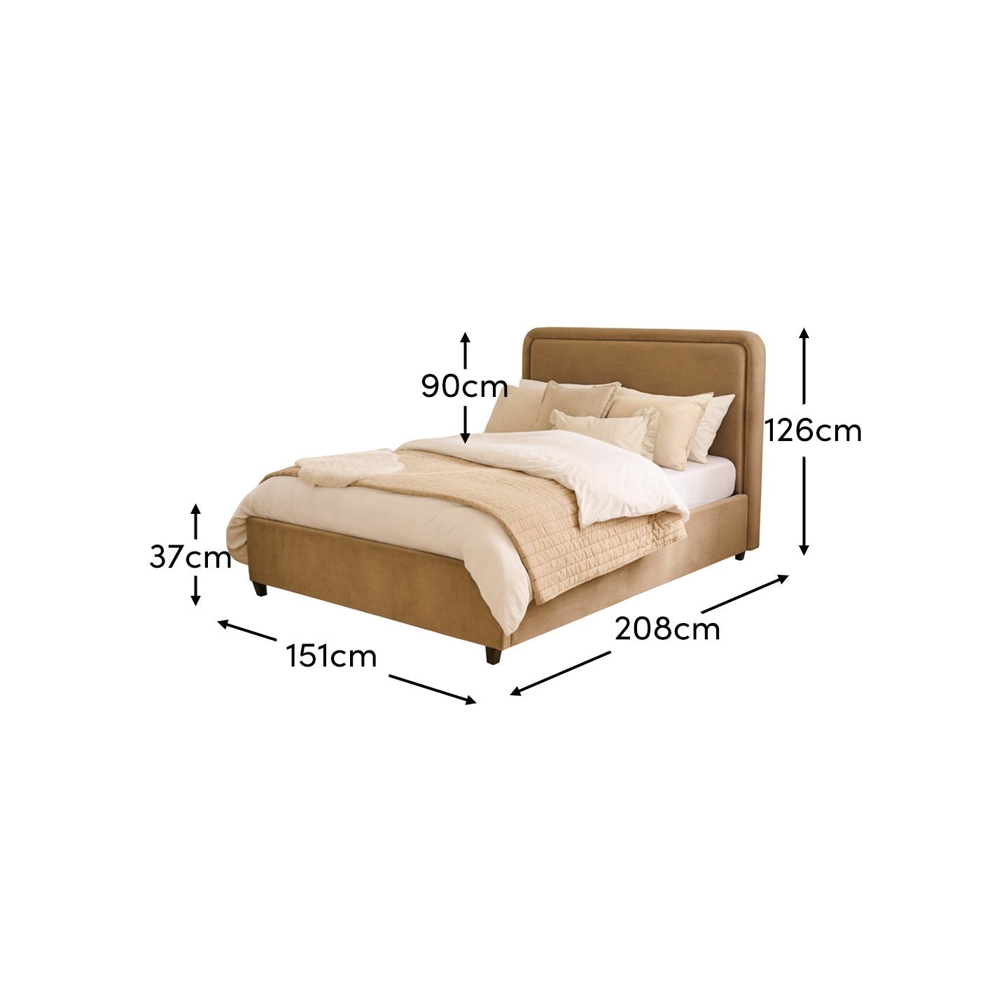 Robyn Double Ottoman Bed - Driftwood - Image 11