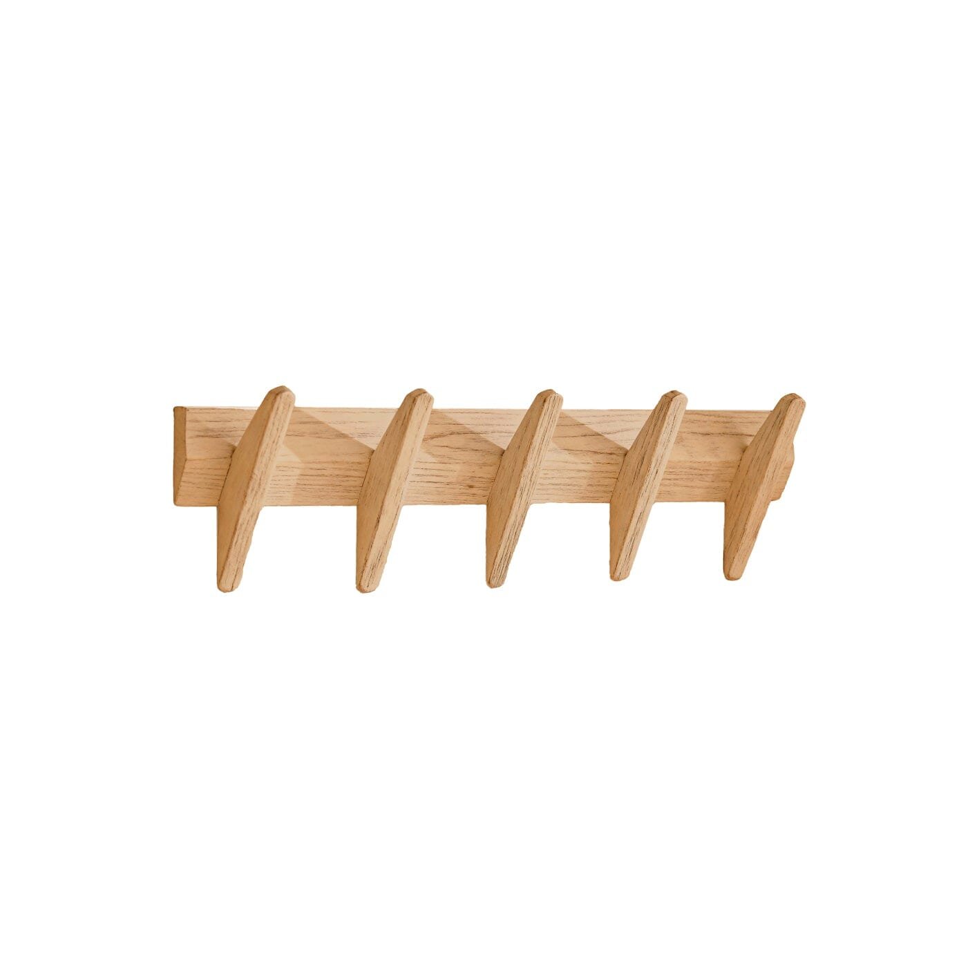 Roe Small Whitewash Oak Coat Rack - Image 7