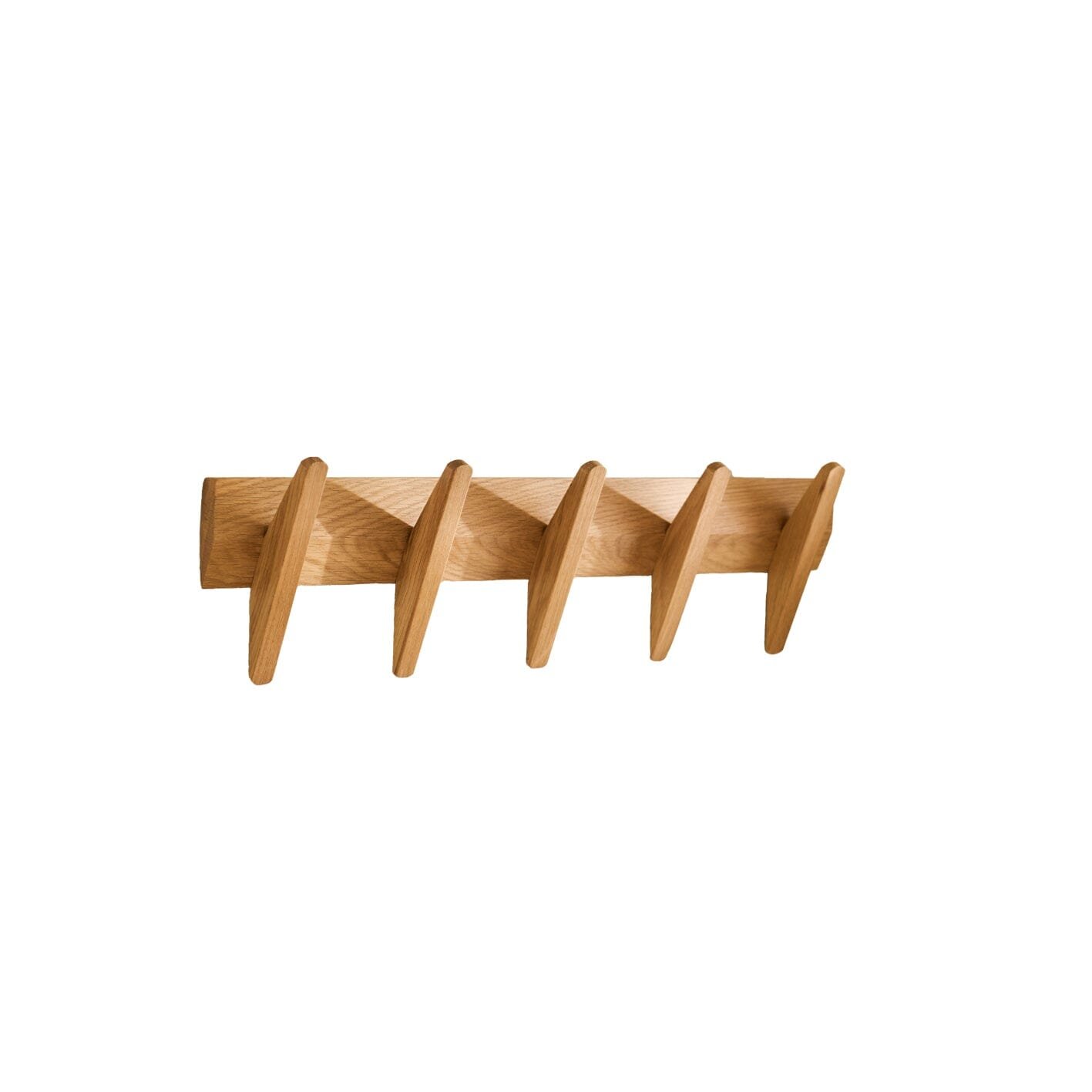 Roe Small Pale Oak Coat Rack - Image 7